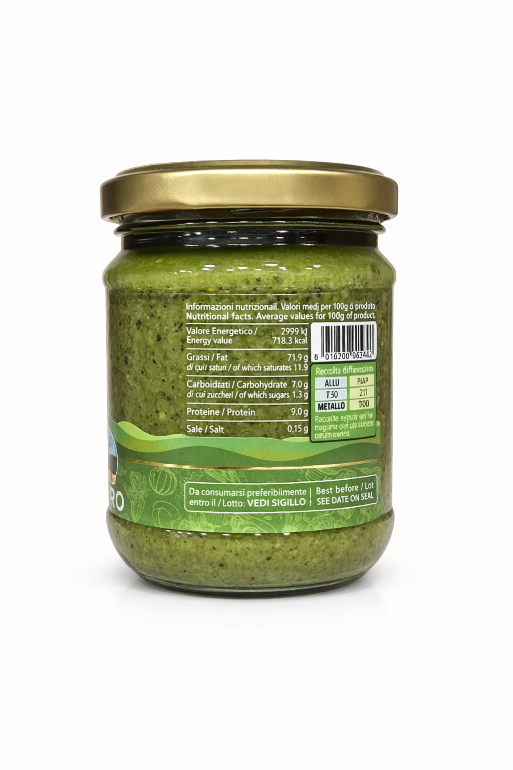 Pesto di Pistacchio Il Faro 190g