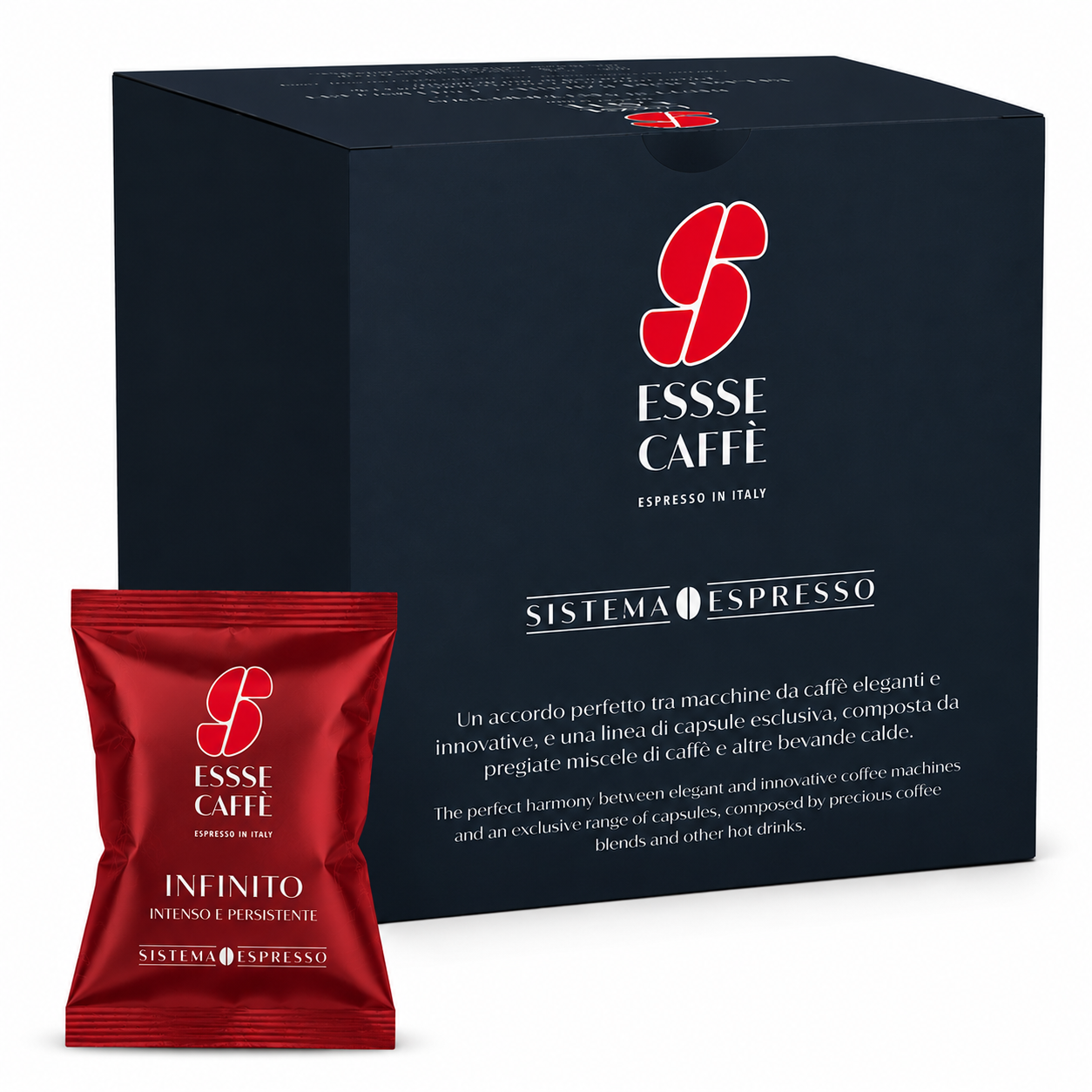 Capsule Caffè Essse Infinito – 100 Pezzi