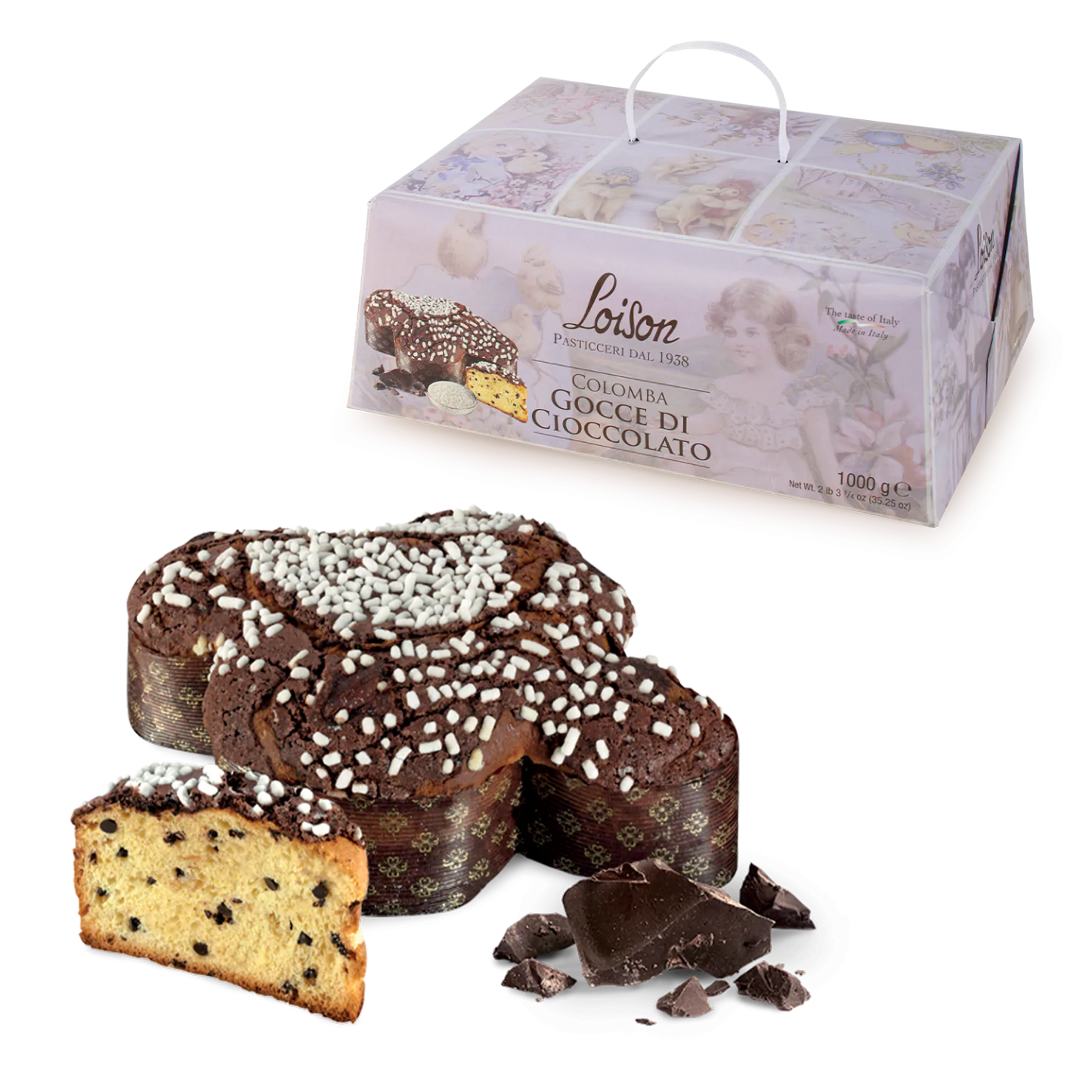 Colomba Loison Gocce di Cioccolato 1kg