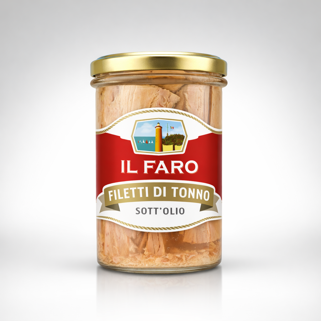 Tranci di Tonno in olio di semi di girasole gr. 300