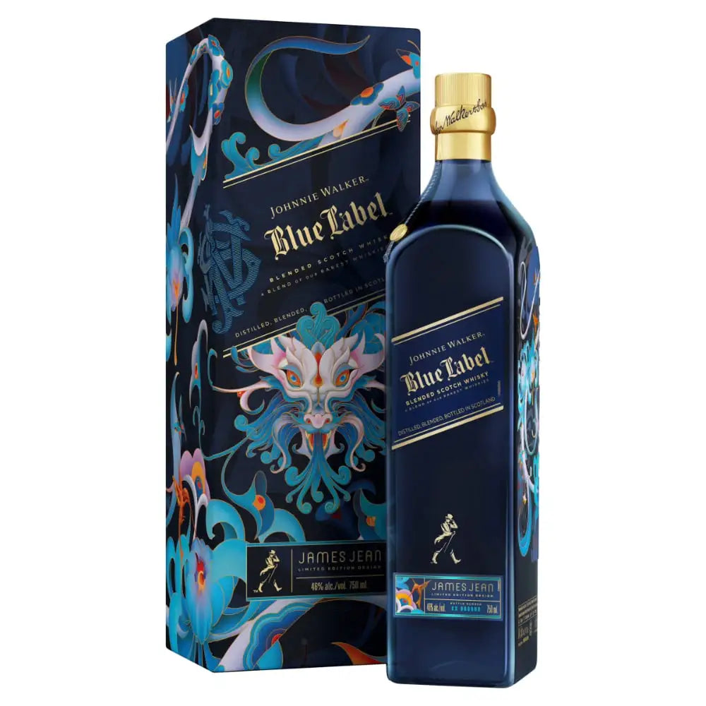 Johnnie Walker Blue Label Anno del Drago Di Legno X James Jean