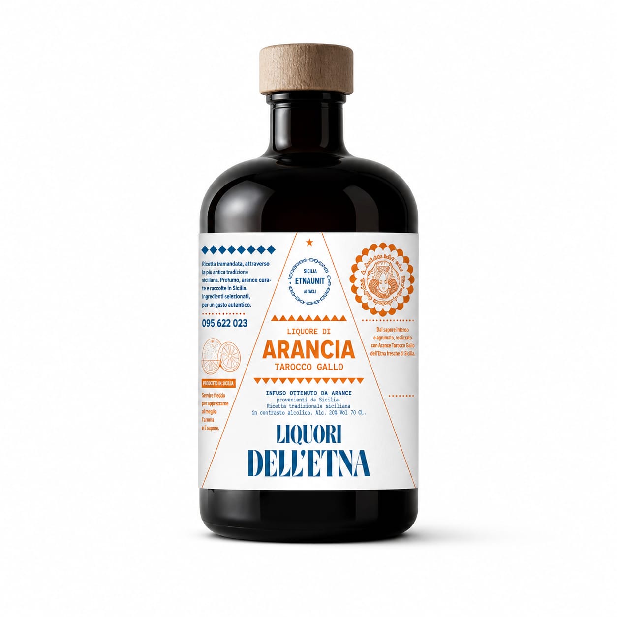 Liquore di Arancia Tarocco Gallo dell’Etna 50cl