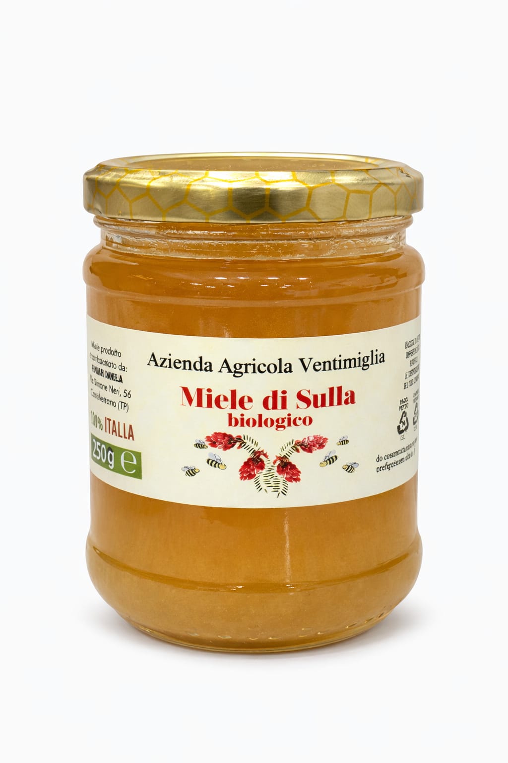 Trio Miele Biologico Siciliano - 3x250gr