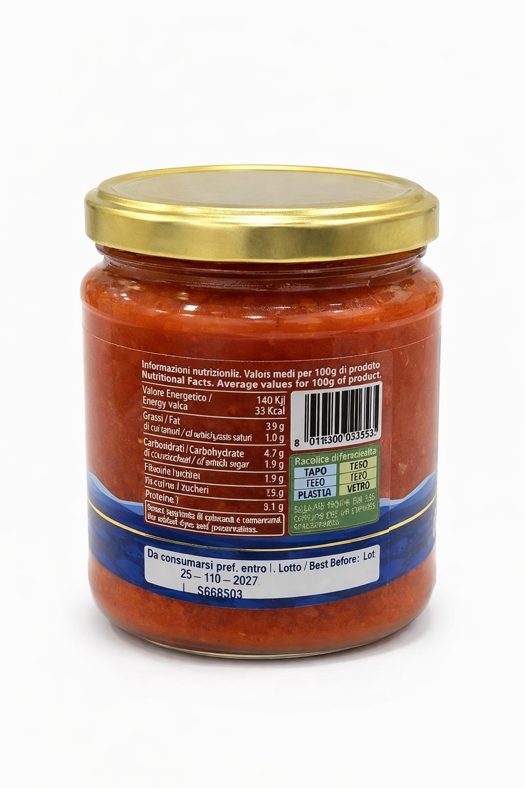 Sugo con Gambero Rosa di Sciacca Il Faro – 280g