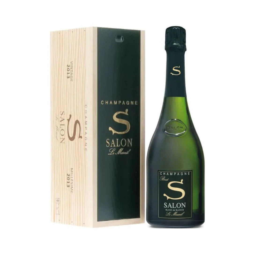 Champagne Salon Brut Blanc de Blancs Cuvée S 2013 con cassetta in legno