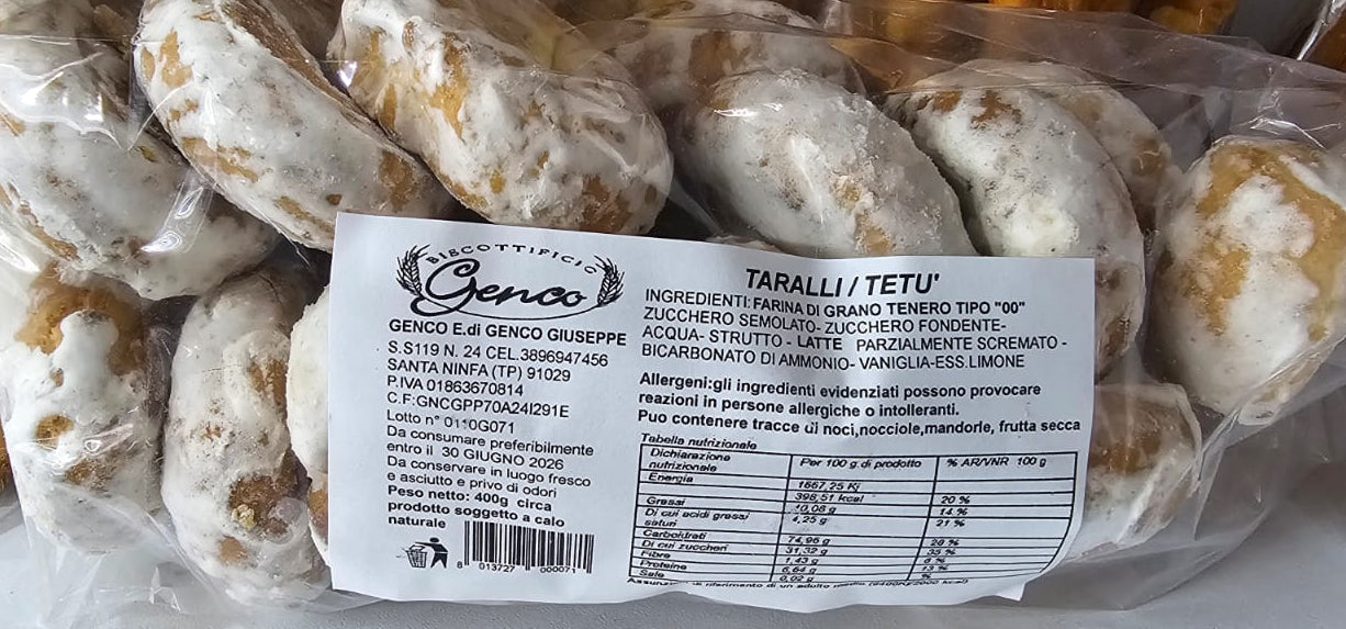 Taralli Siciliani 400g