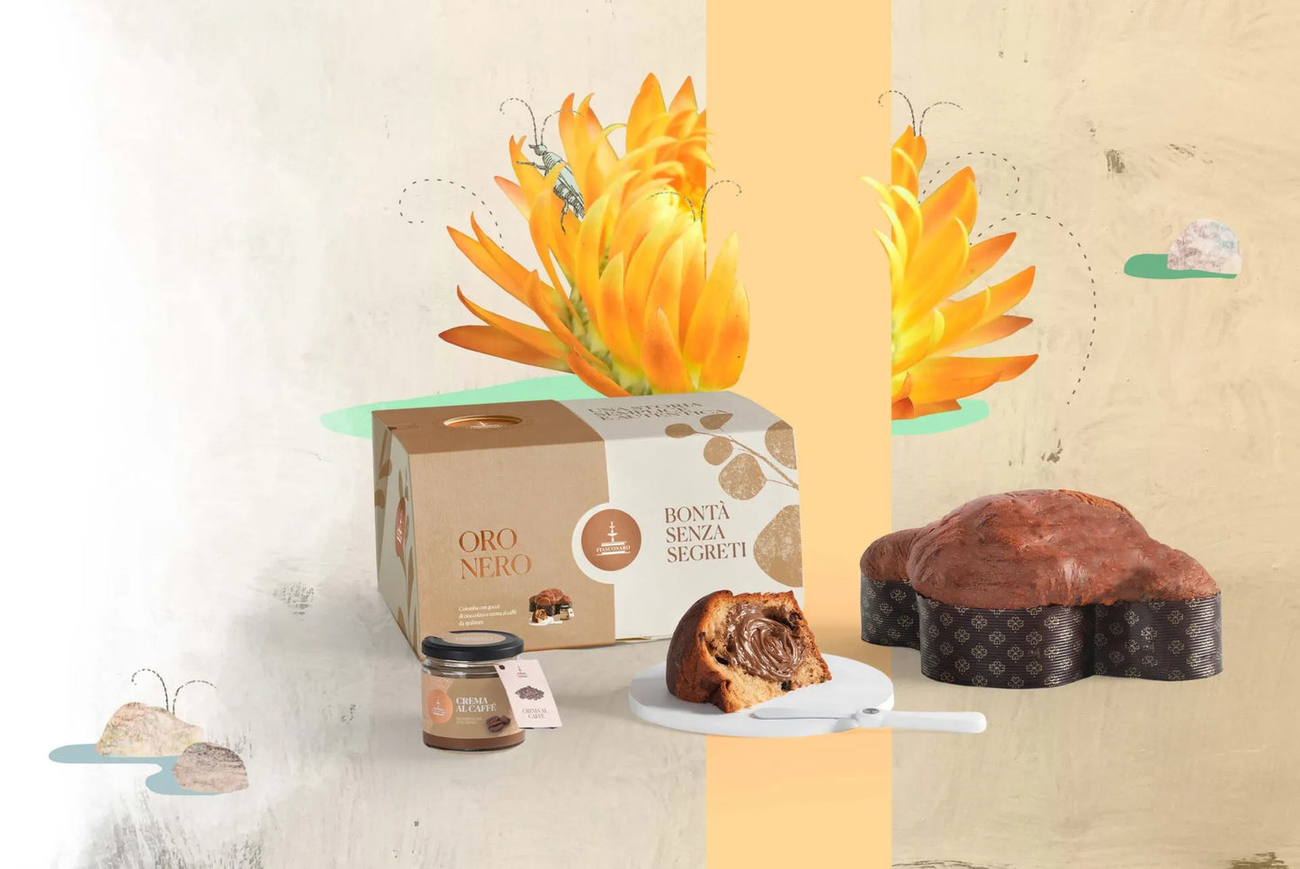 Colomba Fiasconaro Oro Nero