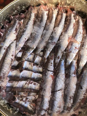Acciughe Salate Selezionate 1 kg – Conservazione Tradizionale