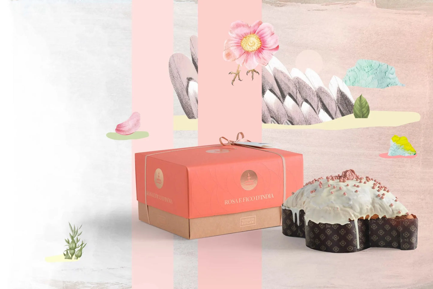 Colomba Fiasconaro Rosa e Fico d’india