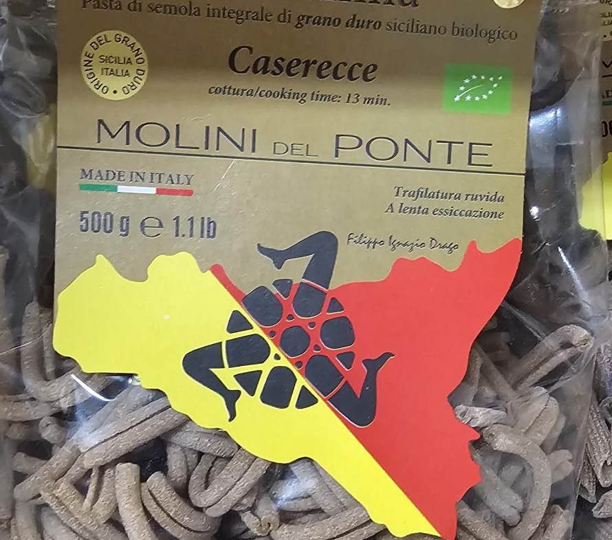 Caserecce Pasta di Semola Integrale Bio "Tumminia" -2x500g