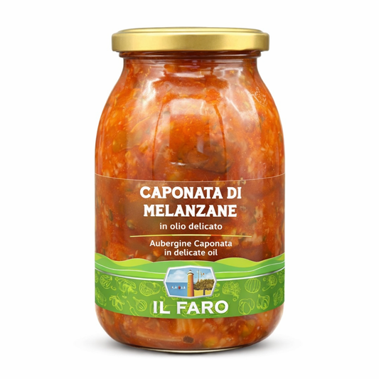 Caponata di melanzane in olio delicato gr. 950