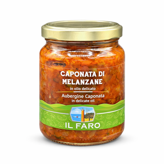 Caponata di Melanzane in Olio Delicato gr. 280