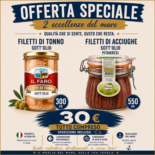 Offerta Speciale – 2 Eccellenze del Mare