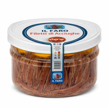 Anchovy fillets in Sciacca oil (1500 gr)