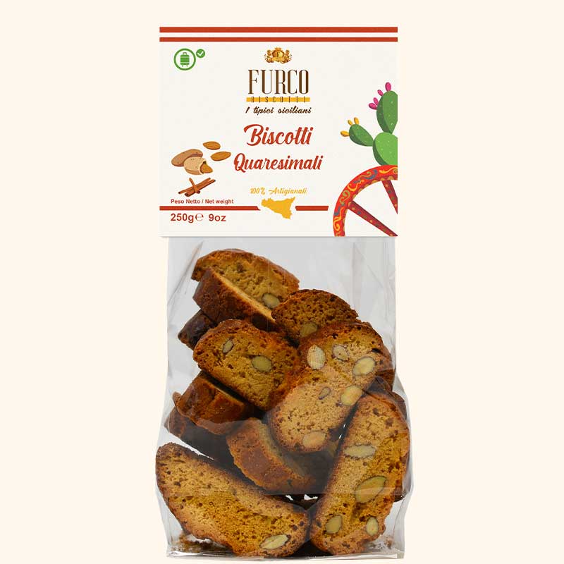 Biscotti Quaresimali Siciliani - 2 Buste da 250gr
