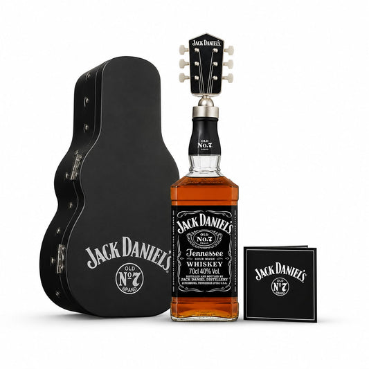 Jack Daniel’s No.7 Tennessee Whiskey – Guitar Box Limited Edition 70cl
