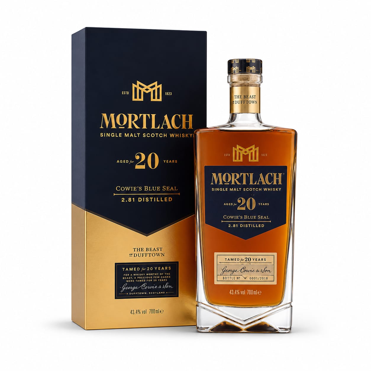 Mortlach 20 Anni – Cowie’s Blue Seal Single Malt Scotch Whisky 70cl
