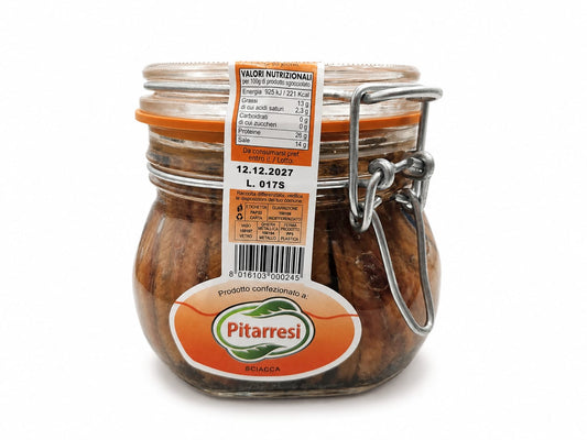 Filetti di Sarde in Olio di Semi di Girasole 550g