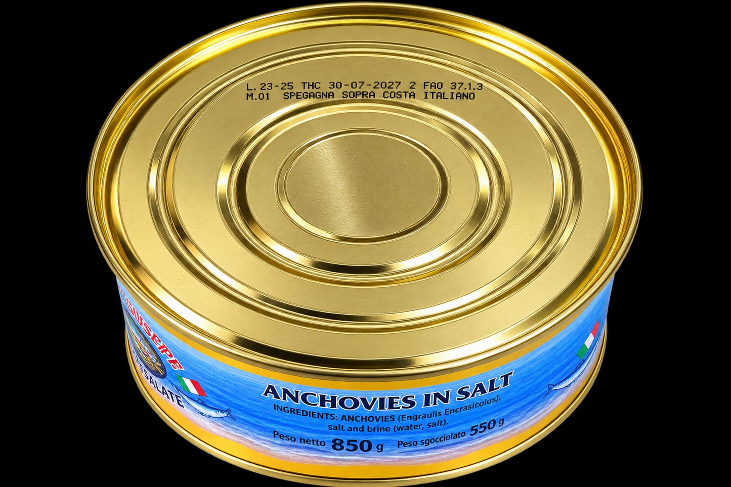 Acciughe salate di sciacca 850gr