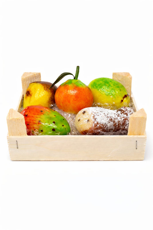 Cassettina 500 g di Frutta Martorana Siciliana Artigianale