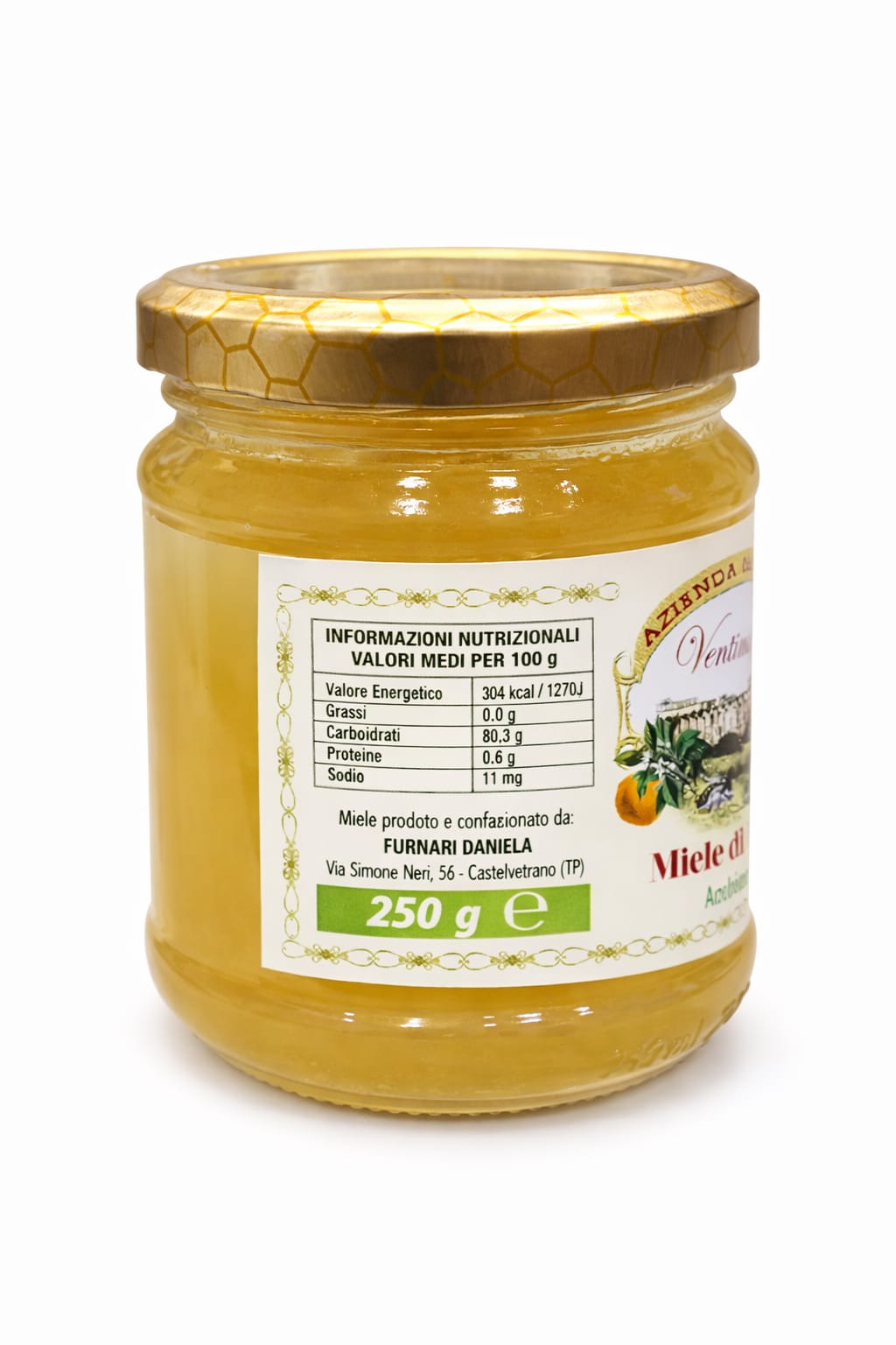 Miele di Arancio Biologico - 250g