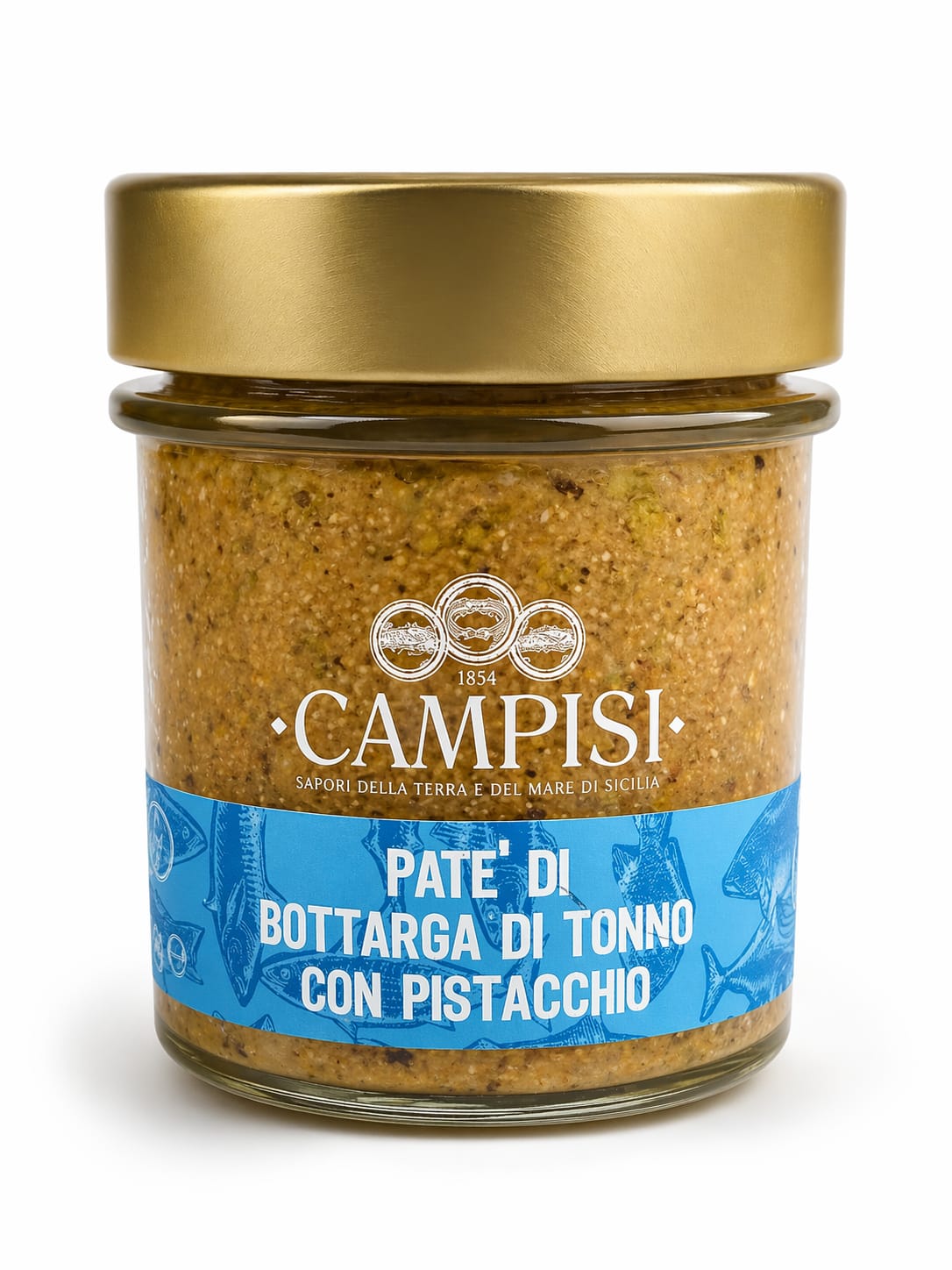 Patè di Bottarga di Tonno con Pistacchio – Campisi 100gr