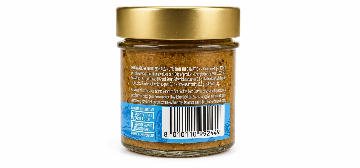 Patè di Bottarga di Tonno con Pistacchio – Campisi 100gr
