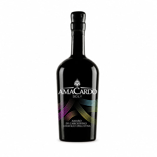 Amacardo Black – Amaro di Carciofino Selvatico dell'Etna