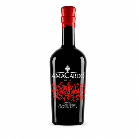 Amacardo Red – Amaro di Carciofino e Arancia Rossa