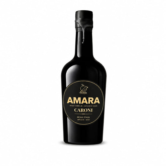 Amara Caroni – Amaro d'Erbe Aromatiche di Sicilia 50cl