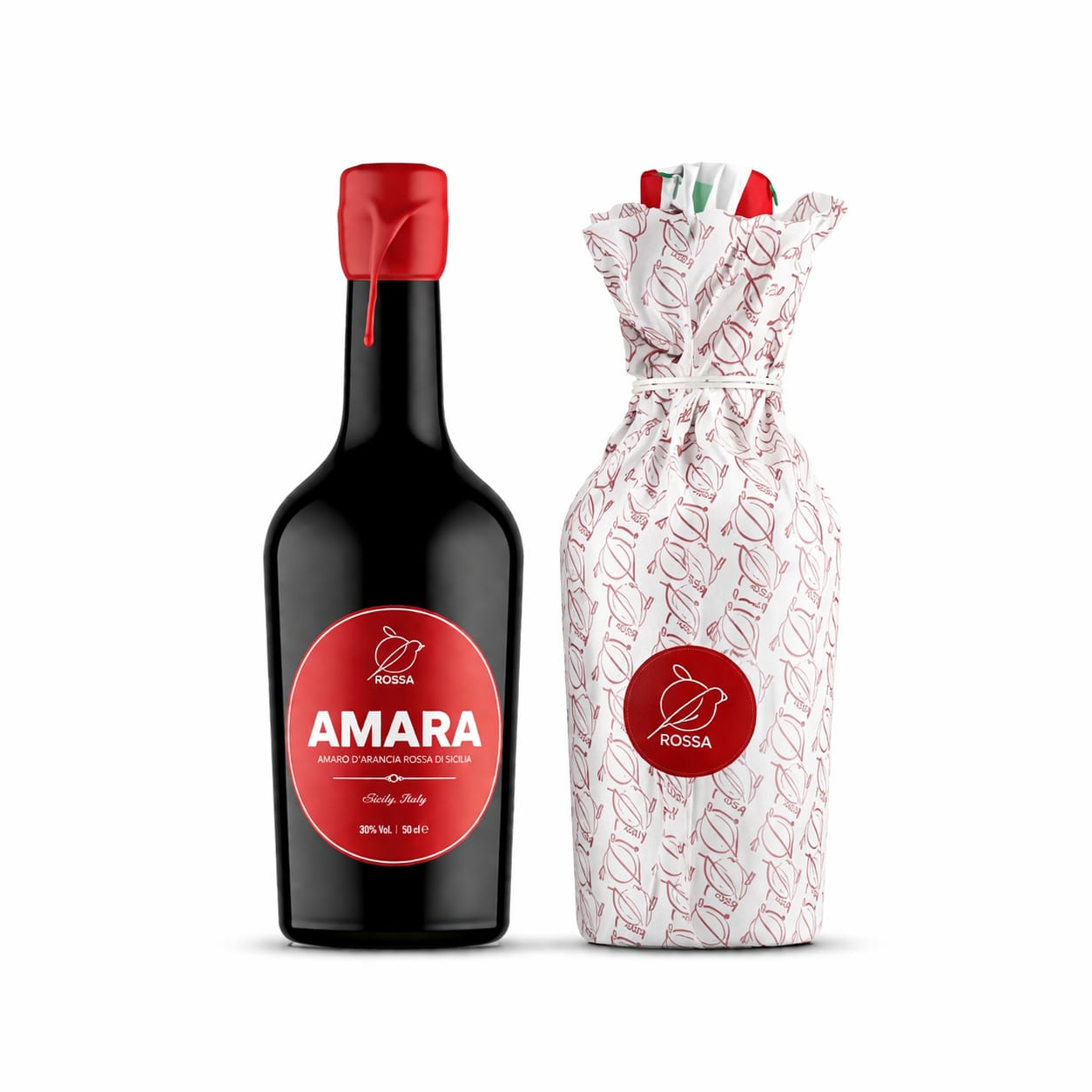Amara Rossa – Amaro d'Arancia Rossa di Sicilia 1,5L