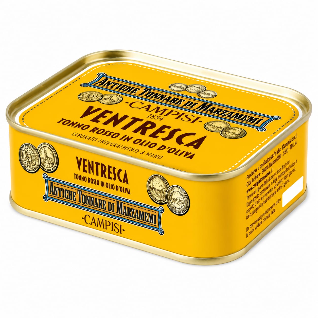 Ventresca di Tonno Rosso in Olio d'Oliva – Campisi