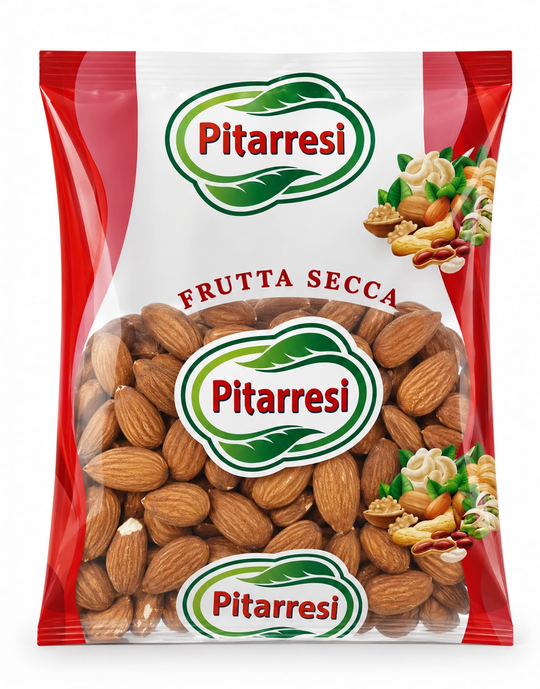 Mandorle Tostate 500g – Pitarresi