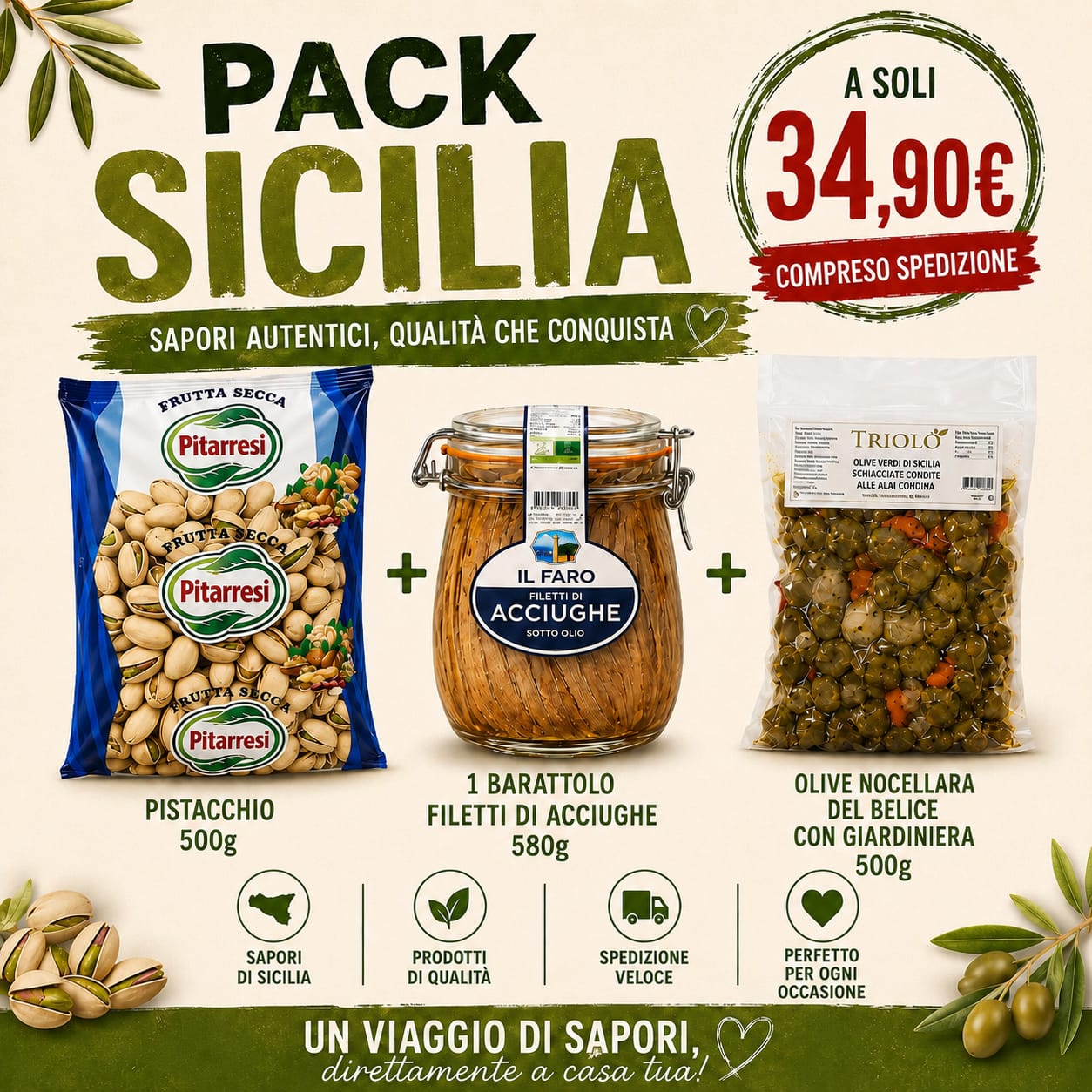 Pack Sicilia – Sapori Autentici della Sicilia