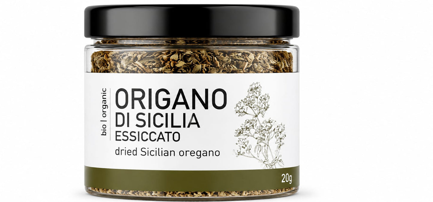 Origano di Sicilia Essiccato Bio – Valdibella 20g