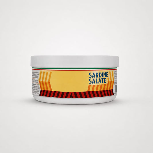 Sardine Salate di Sciacca 850g – contenitore sotto sale