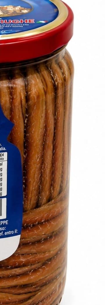 Filetti di Acciughe - Barattolo 720g di sciacca