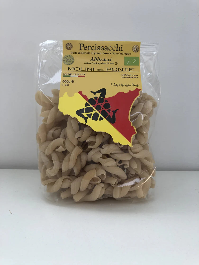 Abbracci di Semola Bio Perciasacchi — Pasta Artigianale Siciliana 500 g