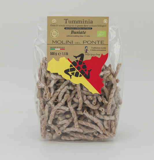 Busiate Pasta di Semola Integrale Bio "Tumminia" - 2x500 g