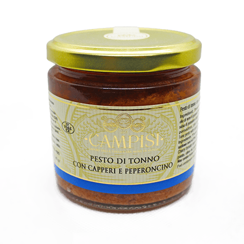 Pesto di Tonno Capperi e Peperoncino 190gr