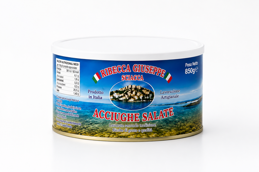 Acciughe salate da 5kg di sciacca