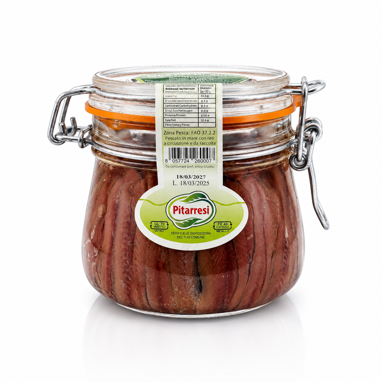 Offerta Speciale – Sarde + Acciughe Sott'Olio 550g