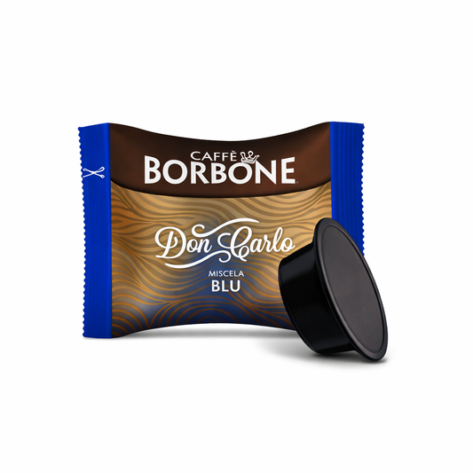 100 Capsule Borbone Don Carlo Blu Compatibili Lavazza A Modo Mio
