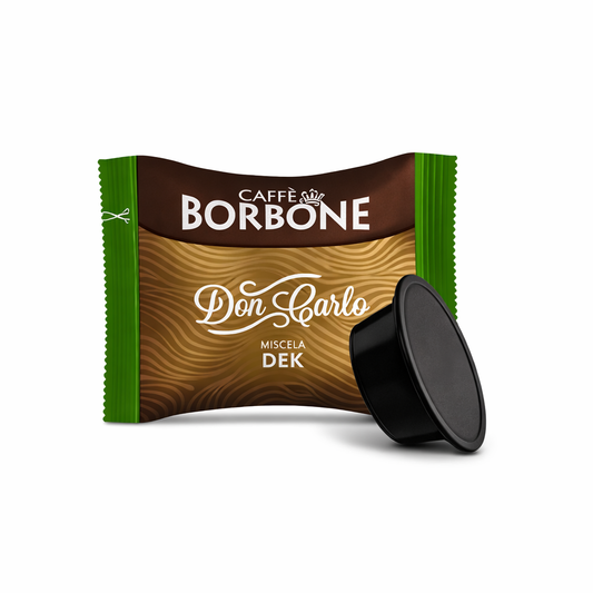100 Capsule Borbone Don Carlo Dek Decaffeinato Compatibili Lavazza A Modo Mio