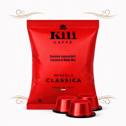 100 Capsule Kili Cremosa Compatibili Lavazza A Modo Mio