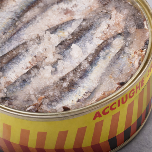 Acciughe Salate Selezionate 1 kg – Conservazione Tradizionale