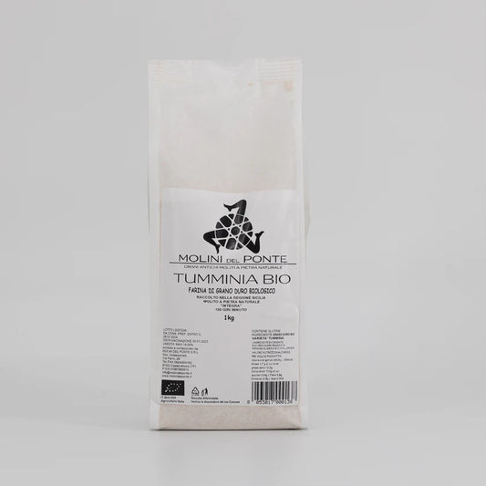 Tumminia Bio – Farina Integra di Grano Duro Biologico Molini del Ponte 2kg