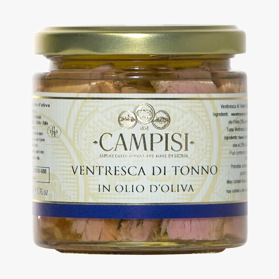 Ventresca di Tonno in Olio D’oliva 220gr