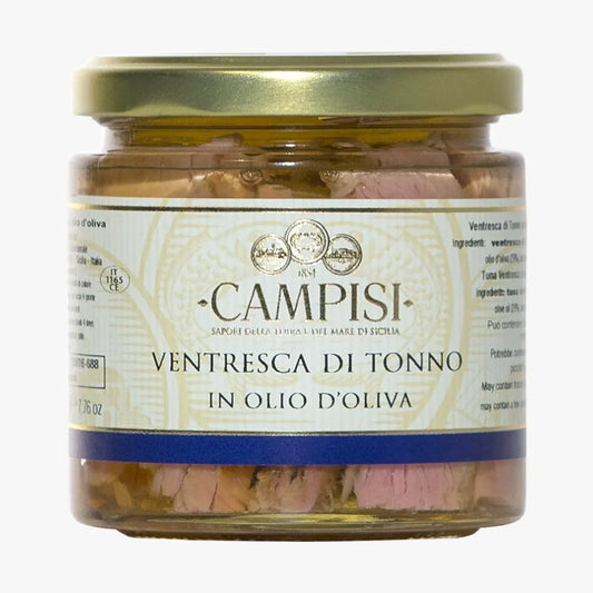 Ventresca di Tonno in Olio D’oliva 220gr