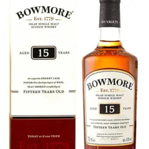 Whisky Bowmore 15 Y